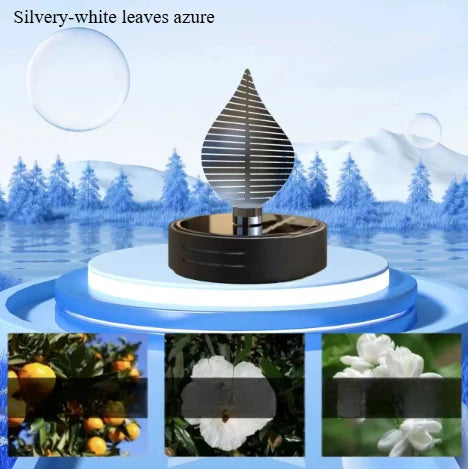 Diffuseur de parfum automatique pour voiture – Désodorisant solaire, écologique, diffuseur de senteur pour décoration intérieure et accessoire automobile.