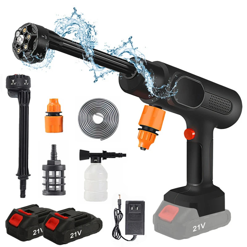 “Nettoyeur haute pression sans fil 95 Bar 800 W 6‑en‑1 pour batterie Makita 21 V”