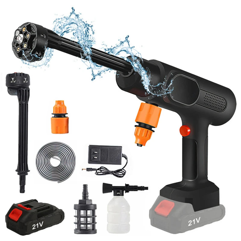 “Nettoyeur haute pression sans fil 95 Bar 800 W 6‑en‑1 pour batterie Makita 21 V”