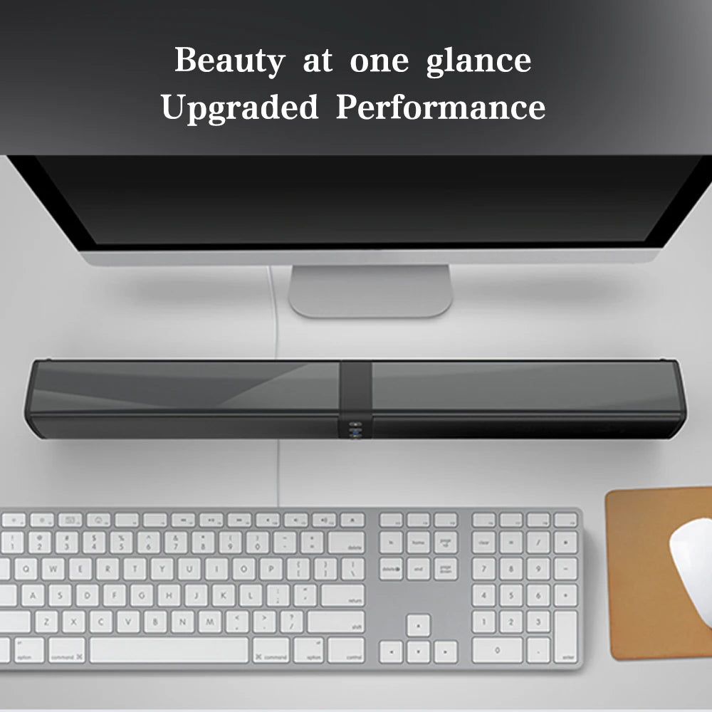 Barre de son colonne sans fil 20 W, haut-parleur Bluetooth, musique 3D puissante, home cinéma, prise auxiliaire 3,5 mm, carte TF RCA pour TV, PC BS36