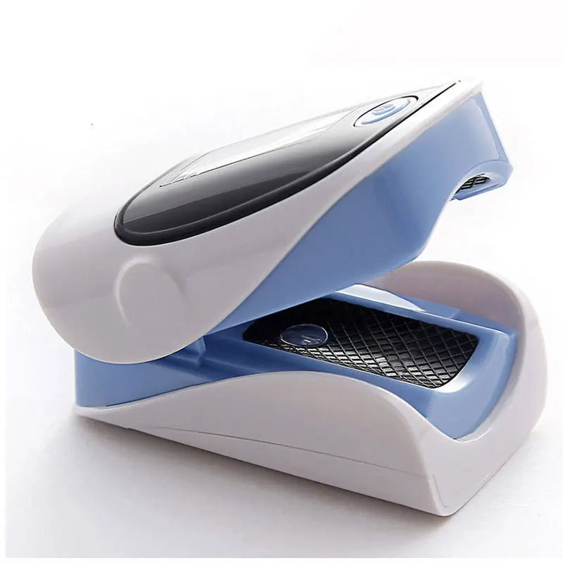 Oxymètre de pouls au doigt OLED — Moniteur de saturation en oxygène du sang et de la fréquence cardiaque, oxymètre médical numérique avec mesure de la respiration.