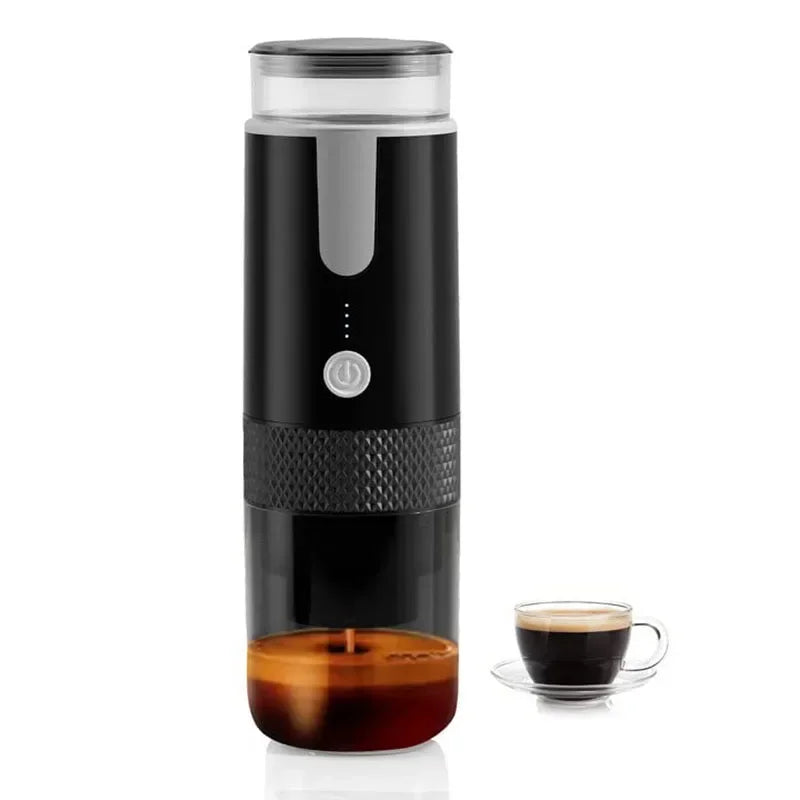 ☕ Mini Machine à Café de Voyage – Machine à Expresso Portable et Sans Fil.
Capsules compatible