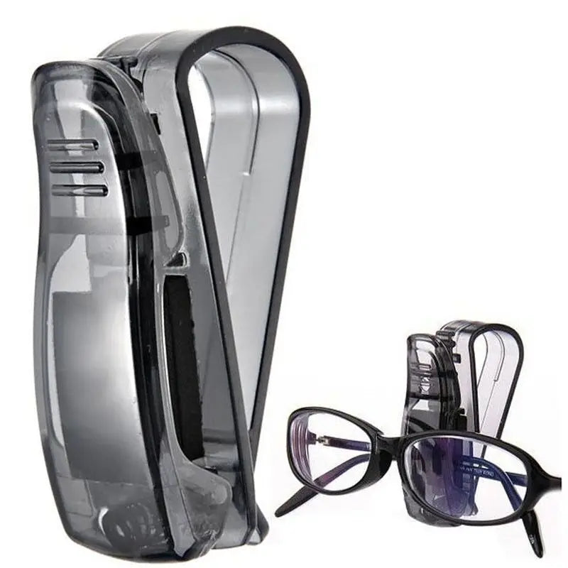 Boîte à lunettes universelle pour pare-soleil de voiture