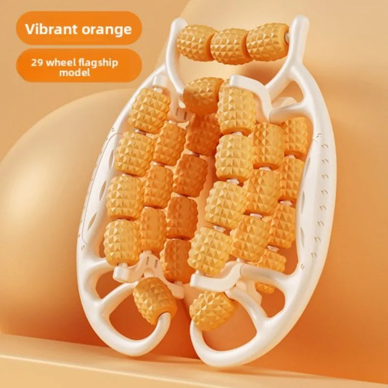 👉 Tout nouveau masseur corporel à 28 roues – Pince annulaire pour jambes, masseur relaxant