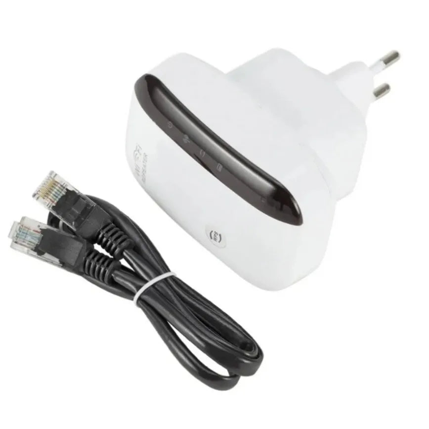 📶 WiFi Extender – Amplificateur de Signal 300 Mbps avec Port Ethernet RJ45
