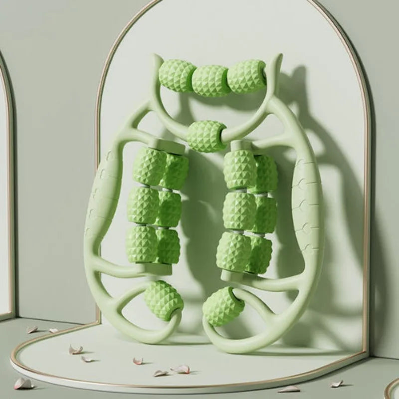 👉 Tout nouveau masseur corporel à 28 roues – Pince annulaire pour jambes, masseur relaxant