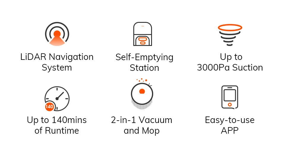 🤖 ILIFE A12 Pro – Robot Aspirateur et Laveur avec Navigation LIDAR