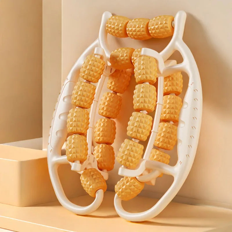 👉 Tout nouveau masseur corporel à 28 roues – Pince annulaire pour jambes, masseur relaxant