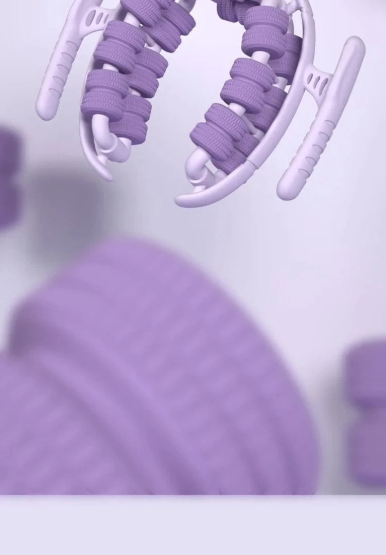 👉 Tout nouveau masseur corporel à 28 roues – Pince annulaire pour jambes, masseur relaxant