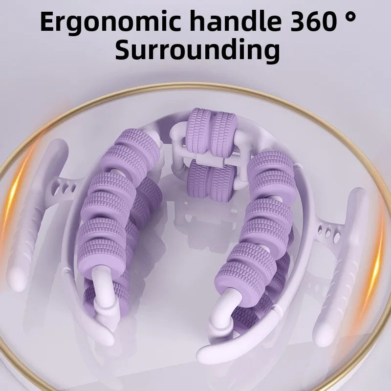 👉 Tout nouveau masseur corporel à 28 roues – Pince annulaire pour jambes, masseur relaxant