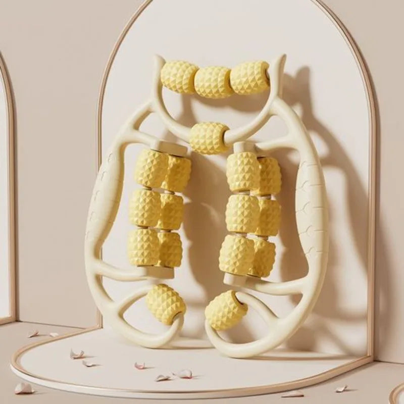 👉 Tout nouveau masseur corporel à 28 roues – Pince annulaire pour jambes, masseur relaxant