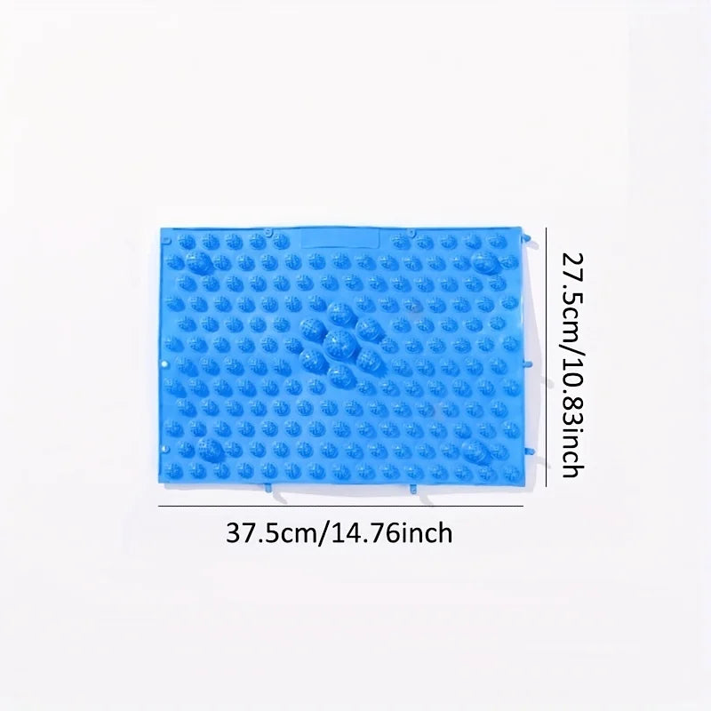 Coussin de massage des pieds, coussin d'acupuncture, tapis de marche pour réflexologie plantaire, tapis de massage pour orteils, tapis de salle de bain, tapis de yoga, tapis antidérapant