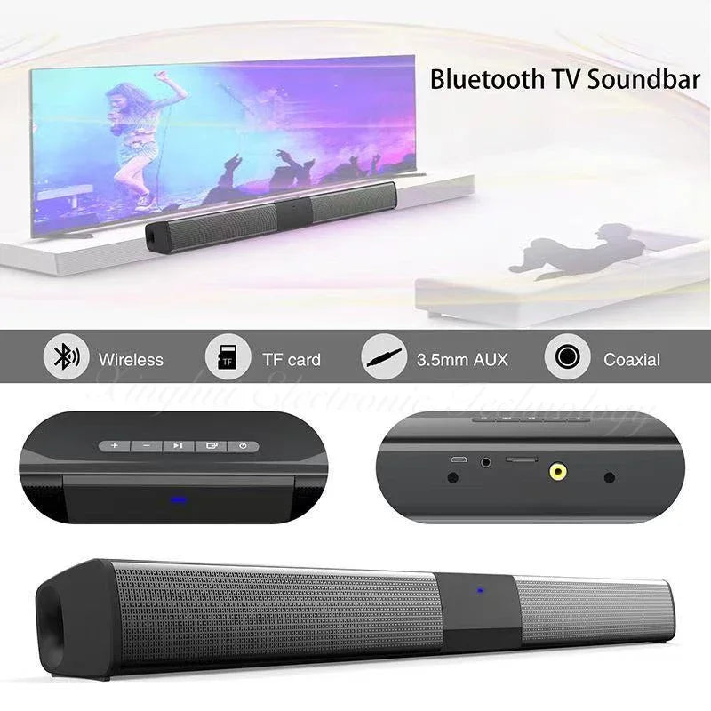🔊 Barre de Son Home Theater Bluetooth 40W