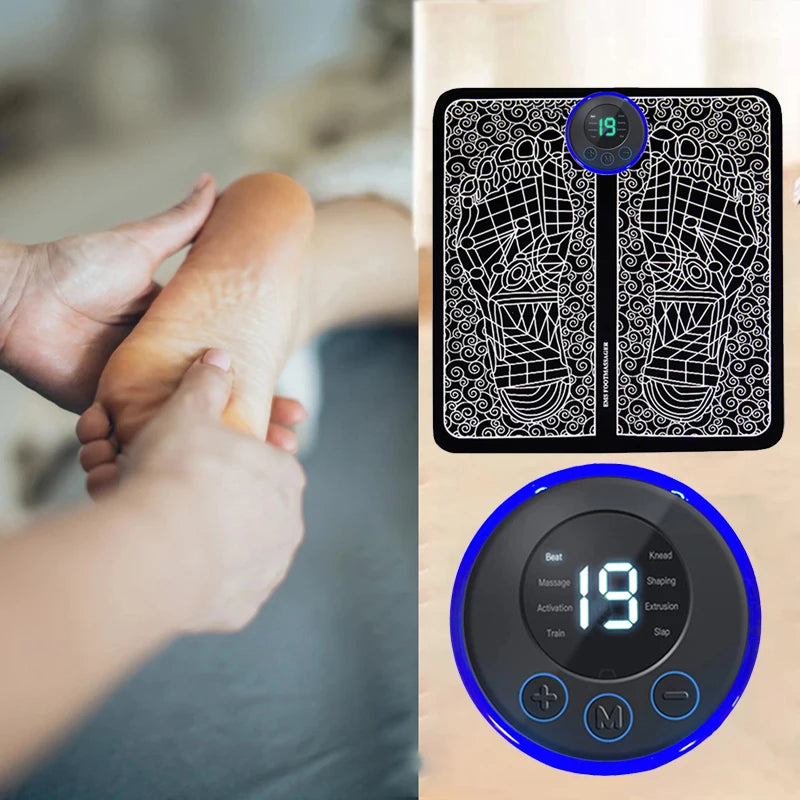 Tapis de Massage Électrique pour les Pieds – Relaxation et Récupération Musculaire