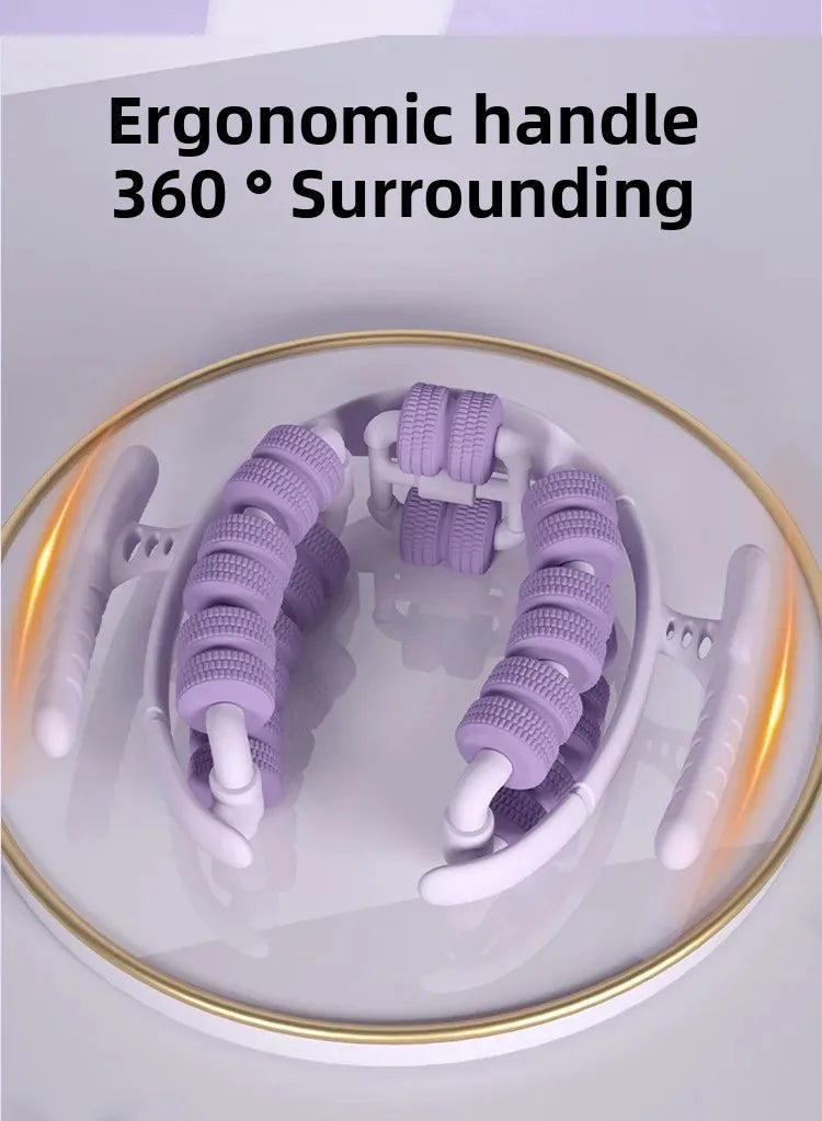 👉 Tout nouveau masseur corporel à 28 roues – Pince annulaire pour jambes, masseur relaxant