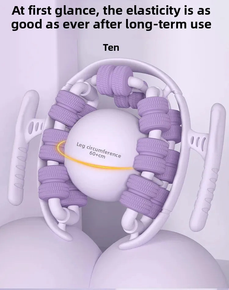 👉 Tout nouveau masseur corporel à 28 roues – Pince annulaire pour jambes, masseur relaxant