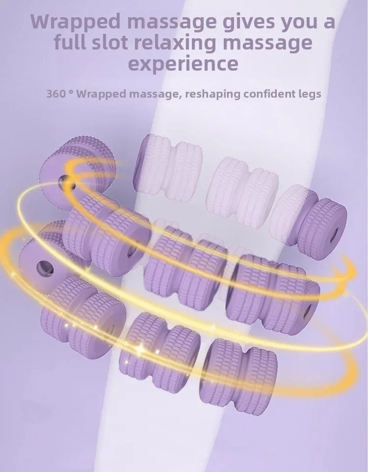 👉 Tout nouveau masseur corporel à 28 roues – Pince annulaire pour jambes, masseur relaxant