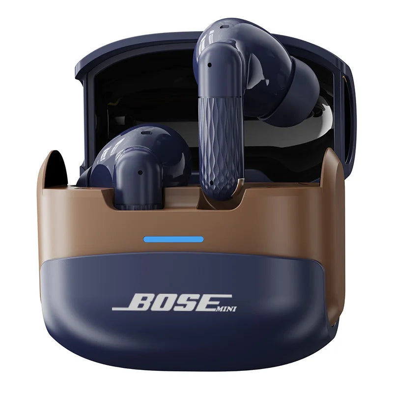 Écouteurs sans fil BOSE mini W919 – Casque Bluetooth TWS, écouteurs stéréo Hi-Fi avec microphone HD, compatibles iPhone et Android."