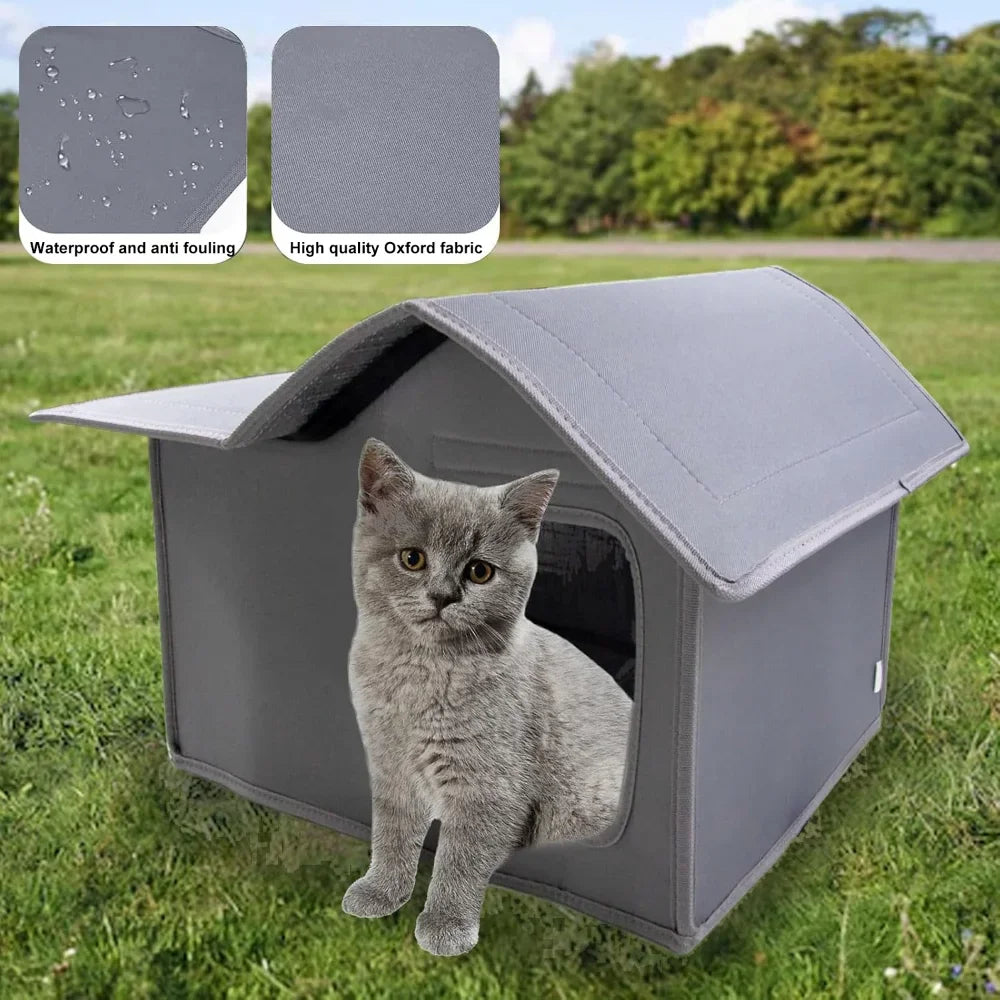 Maison climatisée pour chats d’extérieur – Outils de refroidissement d’été pour chats, niche rafraîchissante pour chiens et chats.