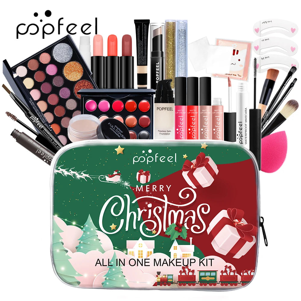 Coffret Maquillage Complet pour les Fêtes et le Quotidien
