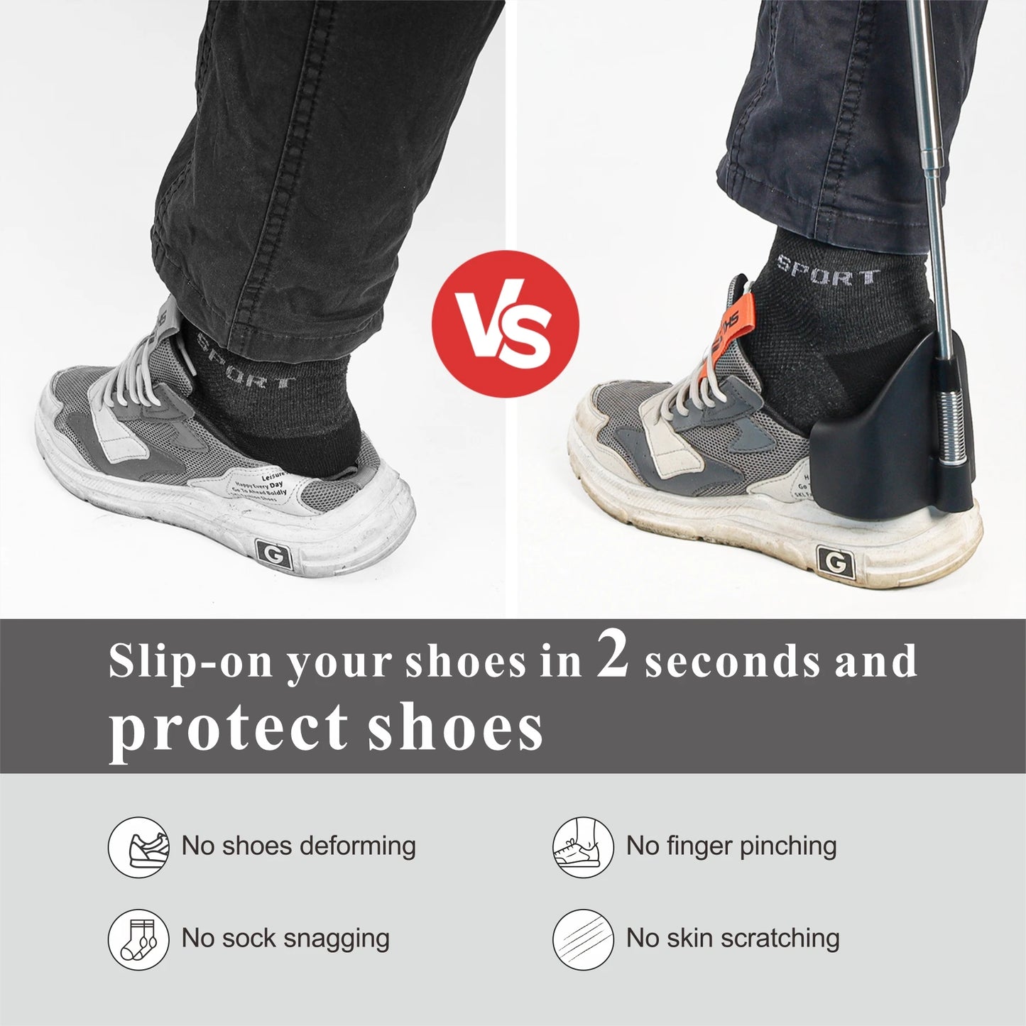 Chausse-pied télescopique