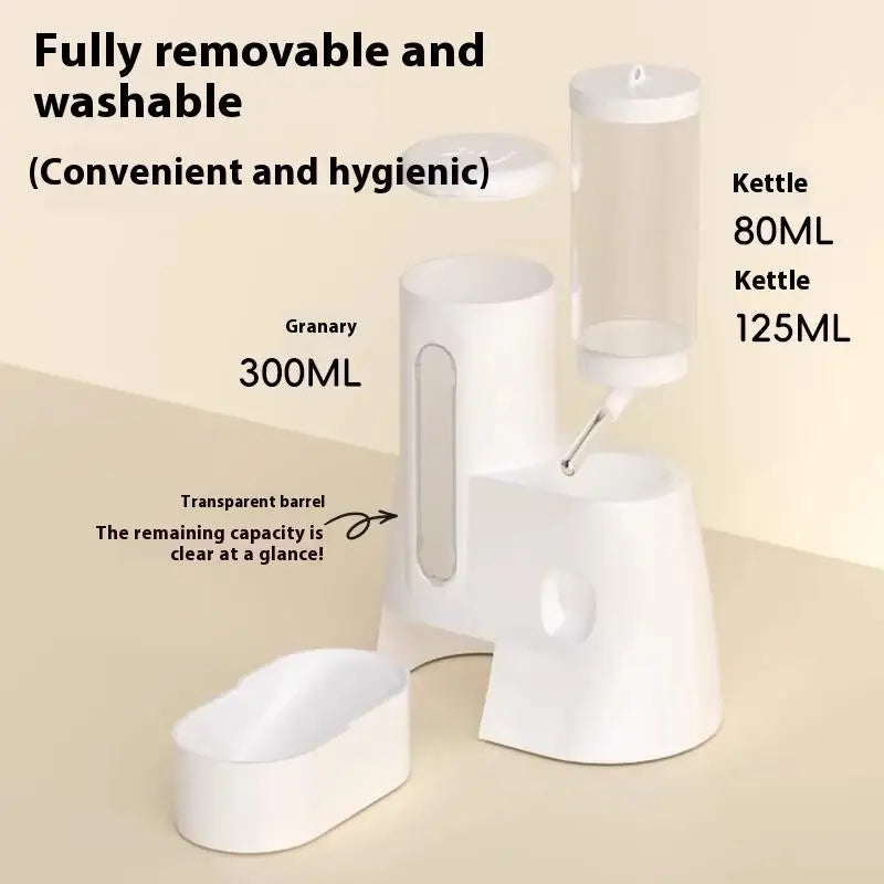 👉 Distributeur automatique 2 en 1 pour hamster – Nourriture et eau, grande capacité, étanche et anti-fuite, distributeur de nourriture et d’eau pour petits animaux