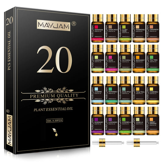 Coffret de 20 Huiles Essentielles MAYJAM