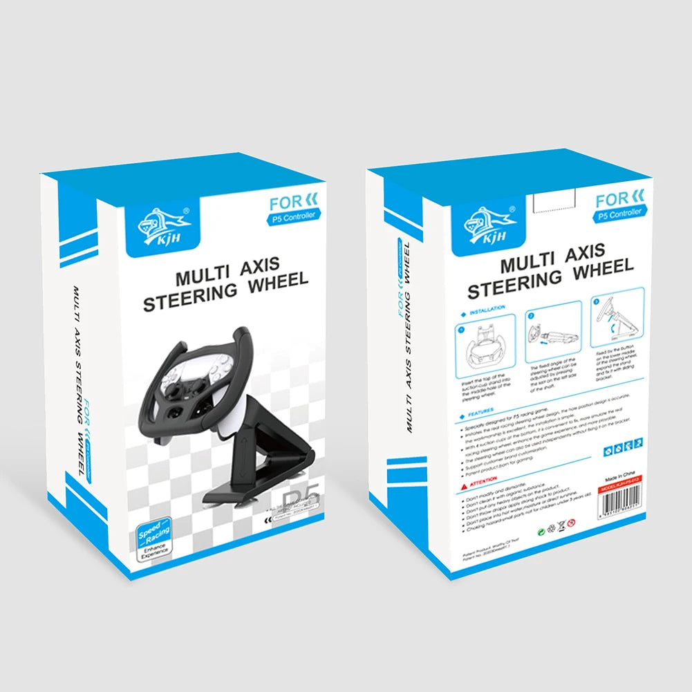 🎮 Volant de Course Multi-Axes pour PS5 avec Support | Accessoire de Jeu pour PlayStation 5
Description du Produit
