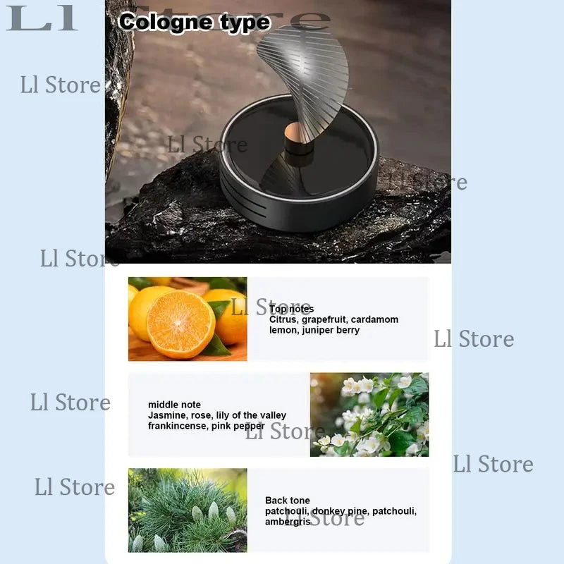 Diffuseur de parfum automatique pour voiture – Désodorisant solaire, écologique, diffuseur de senteur pour décoration intérieure et accessoire automobile.