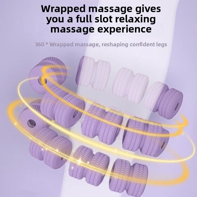 👉 Tout nouveau masseur corporel à 28 roues – Pince annulaire pour jambes, masseur relaxant