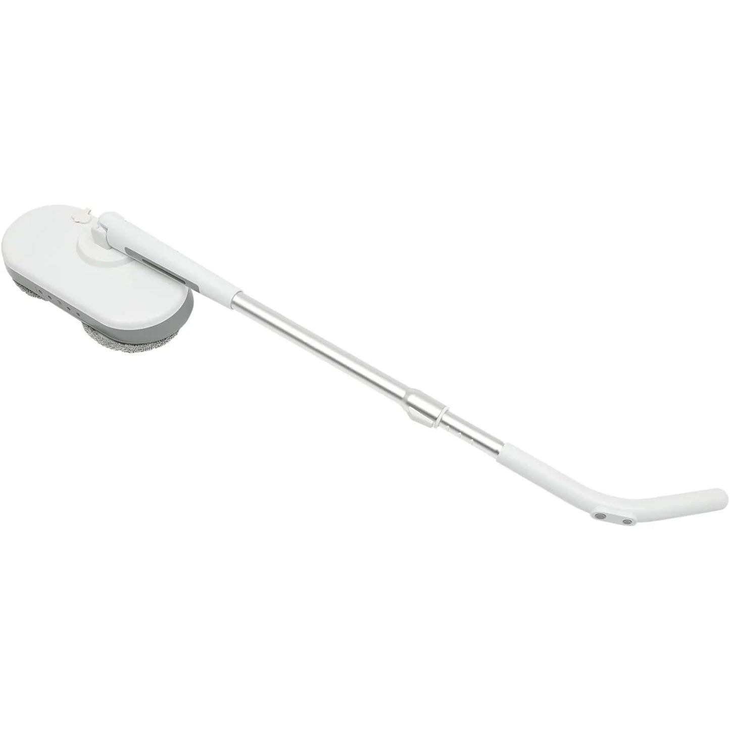 Serpillière électrique sans fil avec fonction pulvérisation – réservoir d’eau de 350 ml, tête rotative, éclairage LED, idéale pour le nettoyage des sols en bois et carrelages.