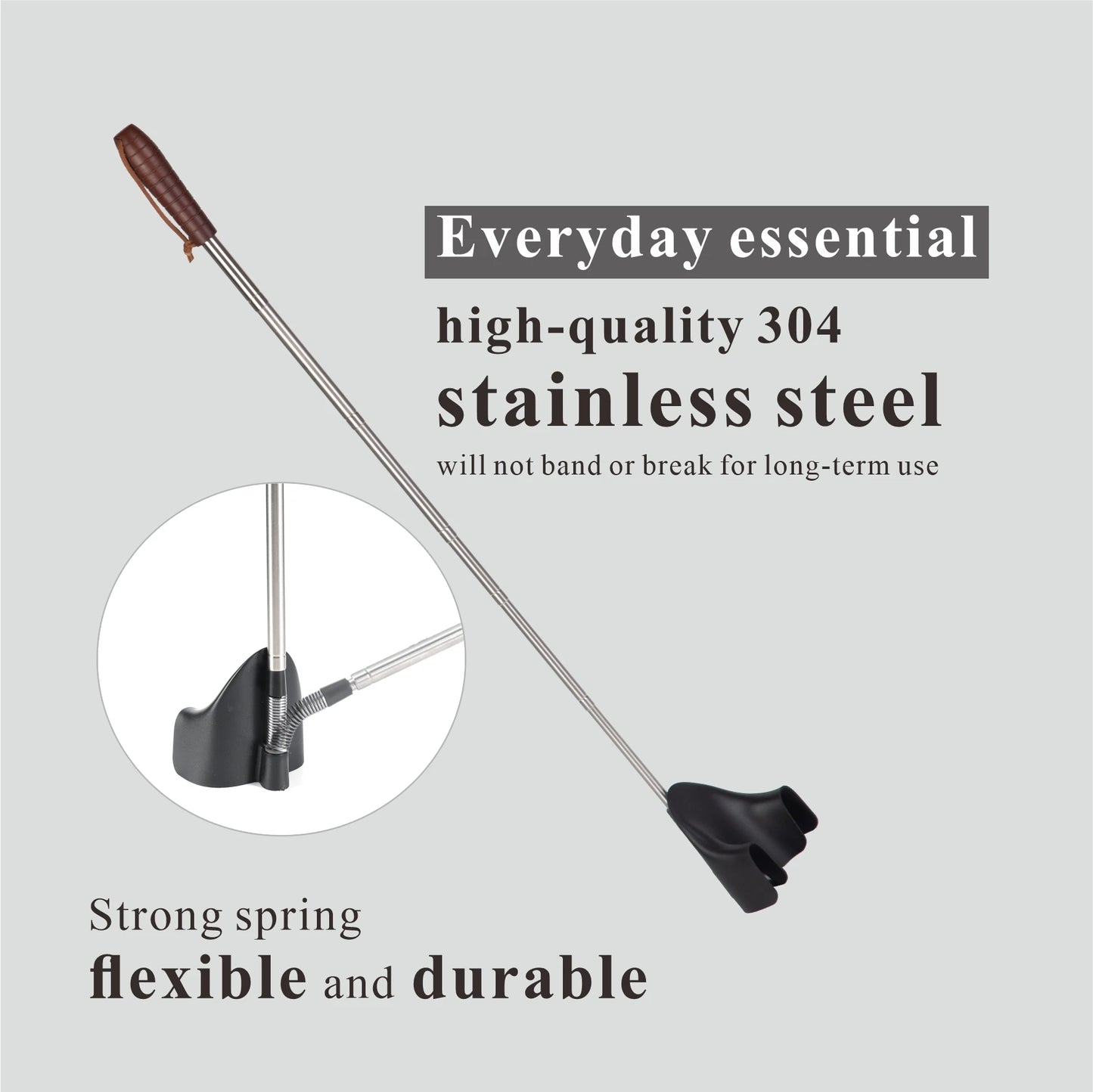 Chausse-pied télescopique