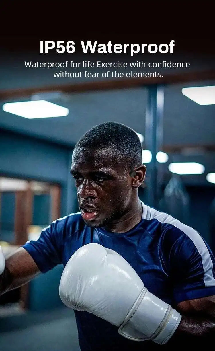 "Écouteurs Xiaomi Mijia à conduction osseuse – Casque sans fil Bluetooth 5.3 avec micro HD, écouteurs pour sport, course, entraînement et conduite."