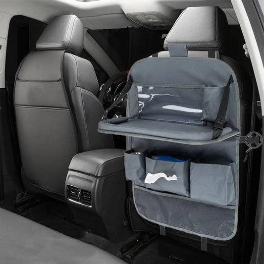 🚗 Organisateur de Siège Arrière avec Tablette Pliable – Rangement Intérieur de Voiture
