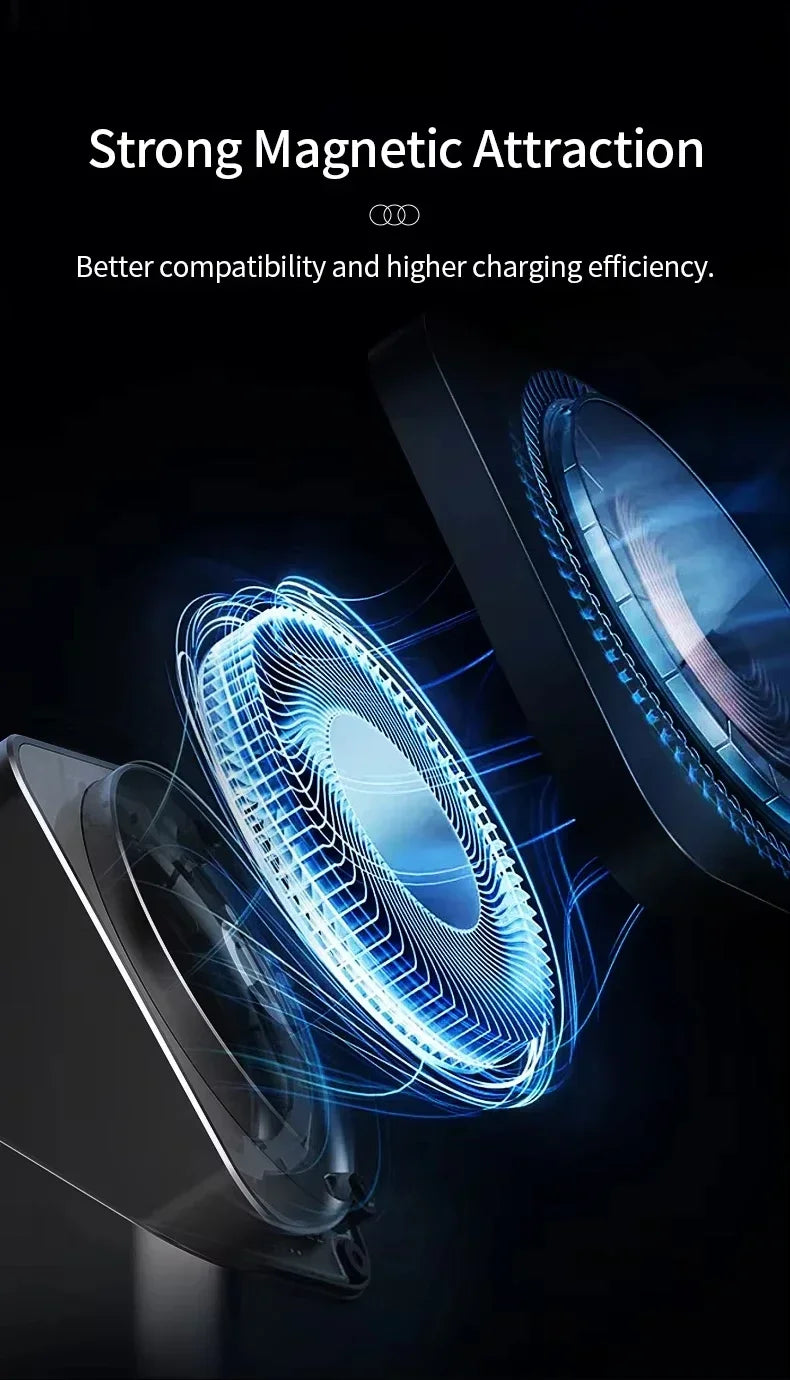 👉 Nouveau chargeur sans fil automatique à toucher magnétique multifonction 3 en 1 pour iPhone 16 / 15 / 14 / 13 Pro Max, Apple Watch et AirPods