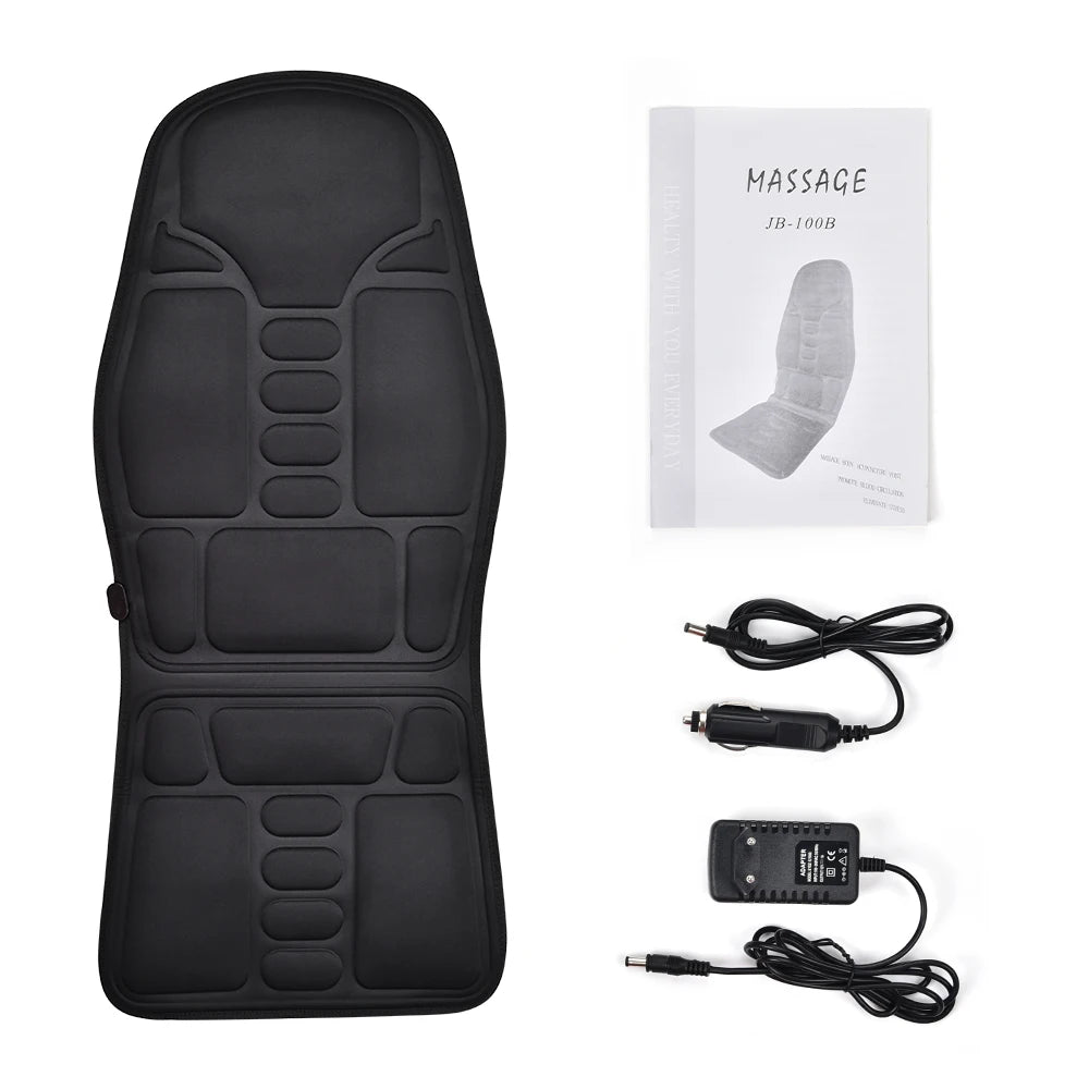 💺 Coussin de Massage Électrique Infrarouge – Corps Entier, Chauffant & Vibrant
Pour le Dos, la Nuque et les Lombaires – Utilisation à la Maison, au Bureau ou en Voiture