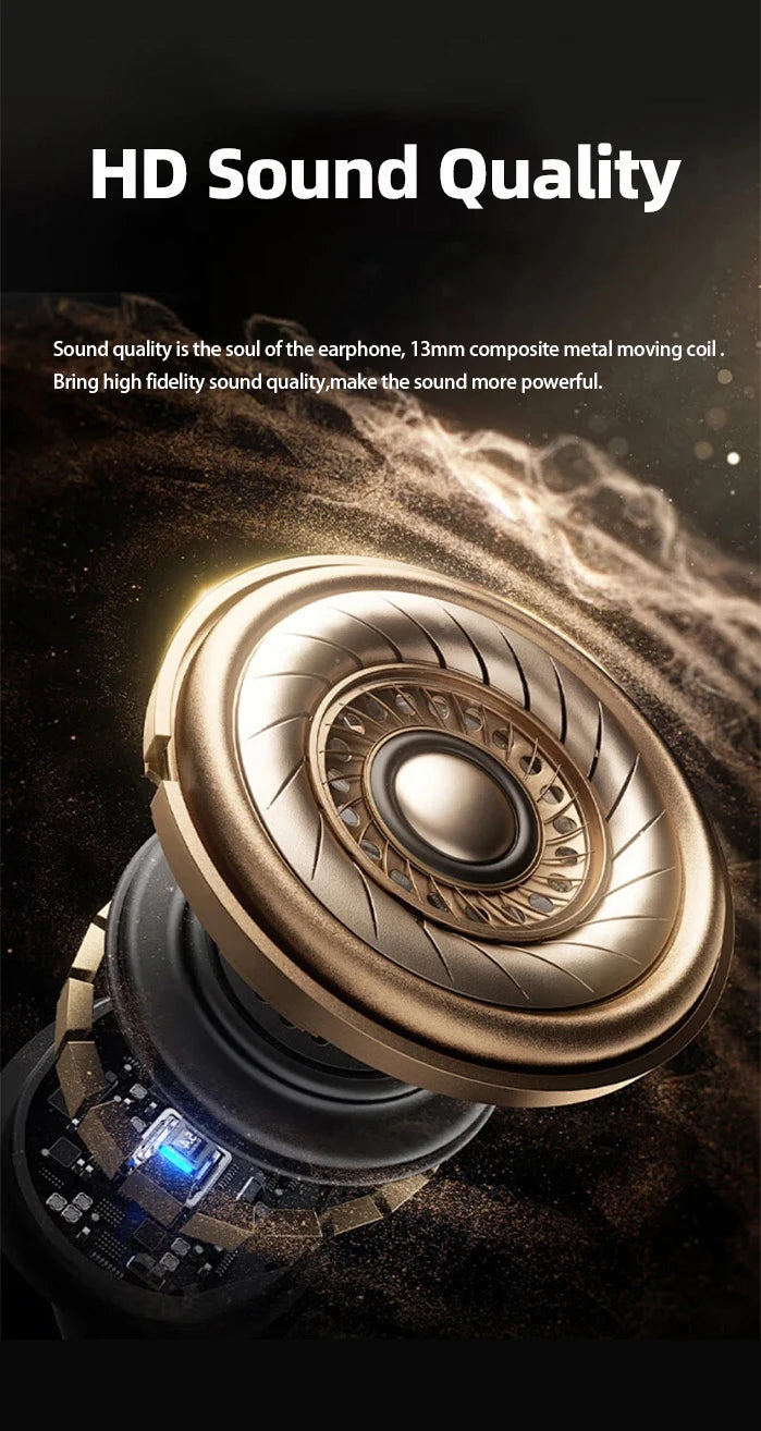 Écouteurs sans fil BOSE mini W919 – Casque Bluetooth TWS, écouteurs stéréo Hi-Fi avec microphone HD, compatibles iPhone et Android."