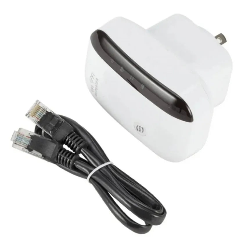 📶 WiFi Extender – Amplificateur de Signal 300 Mbps avec Port Ethernet RJ45