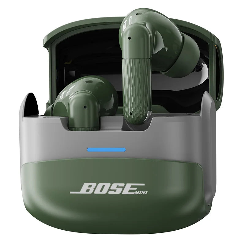 Écouteurs sans fil BOSE mini W919 – Casque Bluetooth TWS, écouteurs stéréo Hi-Fi avec microphone HD, compatibles iPhone et Android."