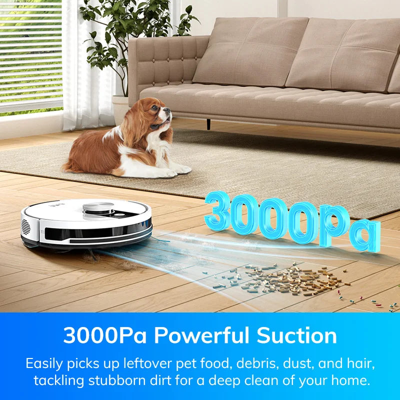 🤖 ILIFE A12 Pro – Robot Aspirateur et Laveur avec Navigation LIDAR