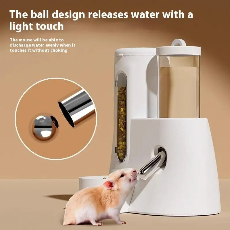 👉 Distributeur automatique 2 en 1 pour hamster – Nourriture et eau, grande capacité, étanche et anti-fuite, distributeur de nourriture et d’eau pour petits animaux