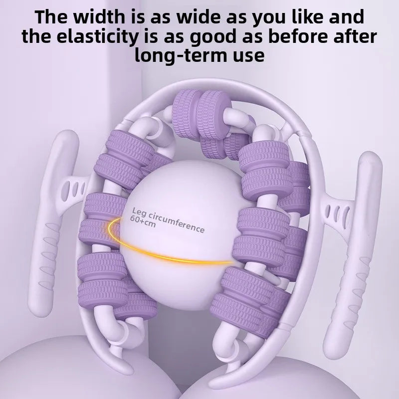 👉 Tout nouveau masseur corporel à 28 roues – Pince annulaire pour jambes, masseur relaxant